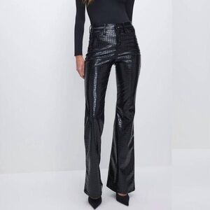 Good American faux leather pants